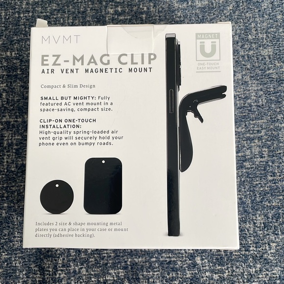NWT - MVMT - EZ MAG CLIP air vent
Magnetic mount. - Picture 2 of 5